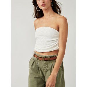 🆕 FREE PEOPLE Boulevard Tube Top / White